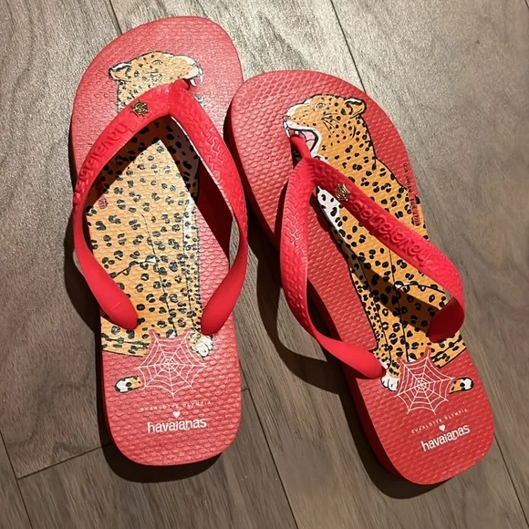 Charlotte Olympia Havaianas Flip Flop sandals Size 6 - Picture 4 of 4